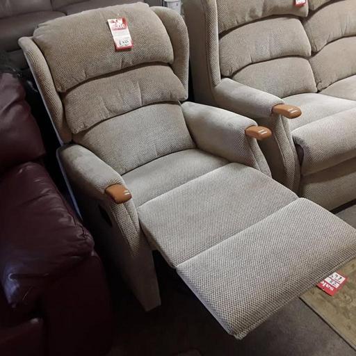  — Manual HLS Aysgarth Harris recliner armchair
