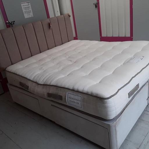 — Super King base NEW headboard DFS mattress