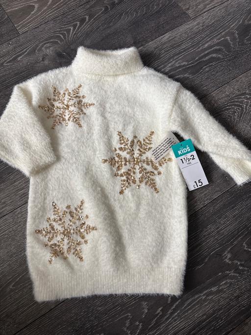 — Girls Christmas jumper dress