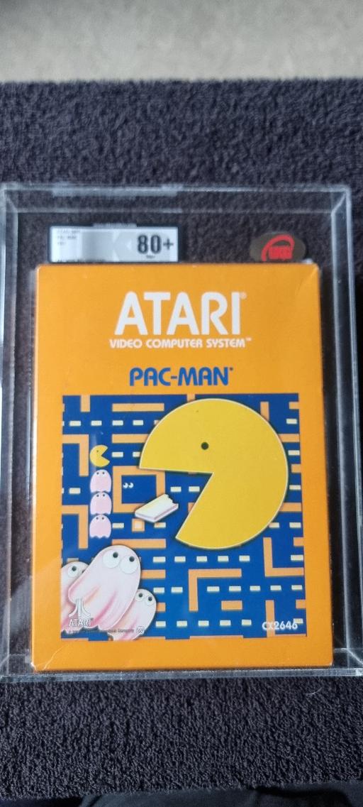  — 1981 ATARI 2600 PAC-MAN GAME GRADED SEALED