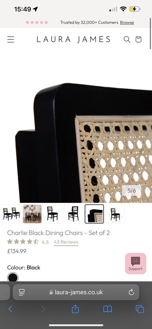  — Dining chairs