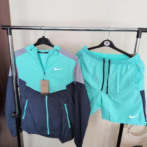  — Nike UV Packable Windrunner Jacket & Shorts
