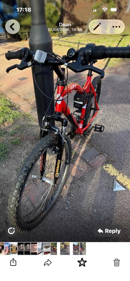  — Muddy fox mountain bike