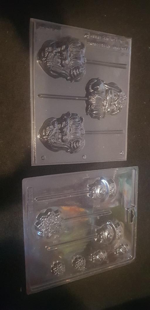  — Christmas lolly moulds