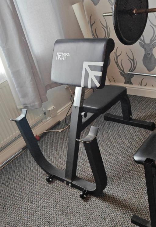  — Mirafit Preacher Curl Bench