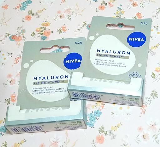  — Nivea Hyaluron Lip Moisturiser 2x 5.2g Moistu