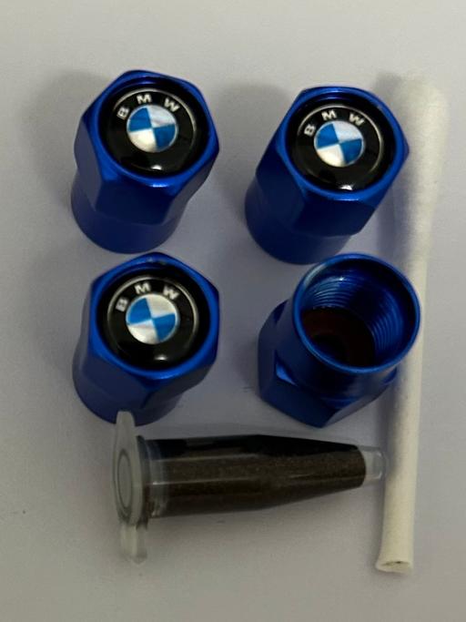  — BMW Tyre valve caps with grease