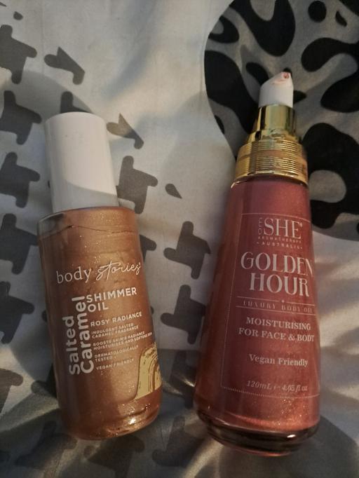  — 2 new body shimmer