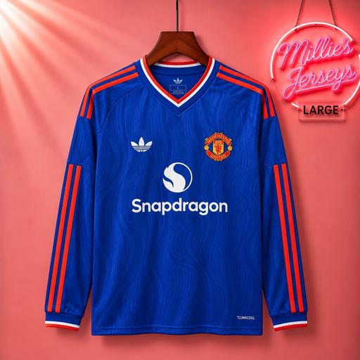  — Manchester Utd 26/27 Long Sleeve Away Jersey