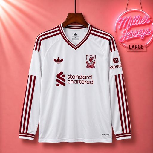  — Liverpool 26/27 Long Sleeve Away Jersey