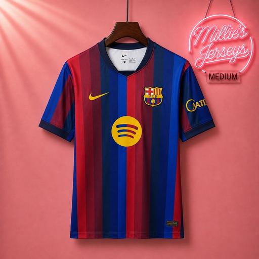  — Barcelona 26/27 Home Jersey