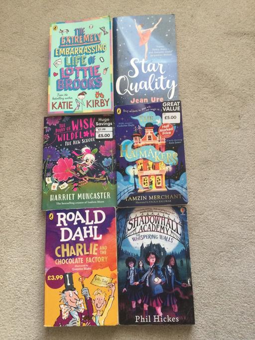  — 6 books