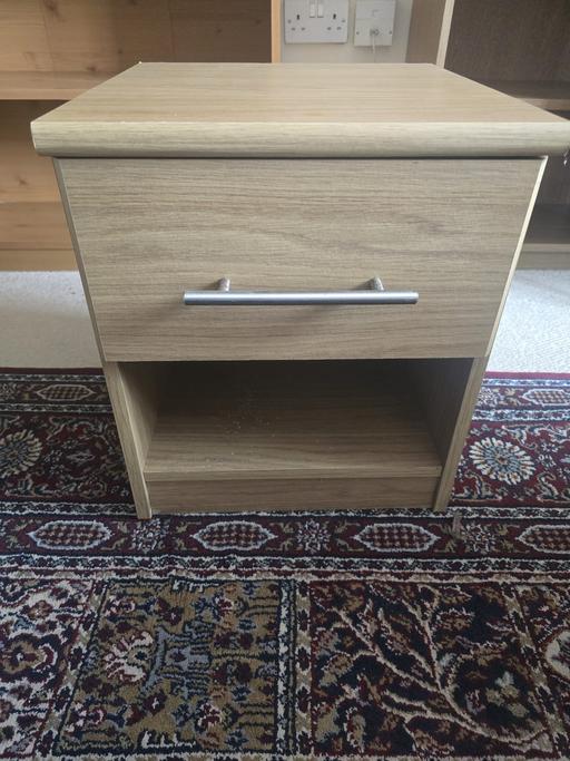  — Bedside Table with Drawer 45cm x 38cm x 40cm
