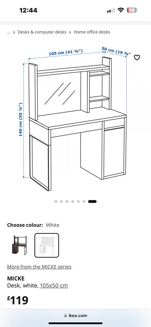  — IKEA Desk
