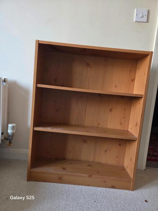  — Small Wooden Bookcase / Narrow Shelving Unit