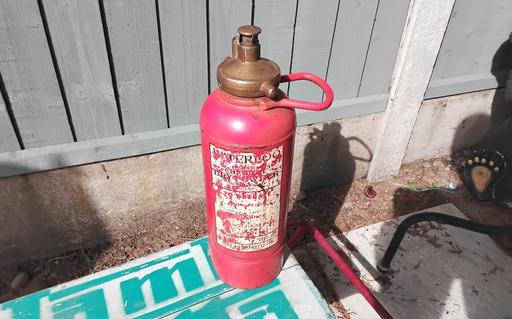 — old fire extinguisher man cave bar & more 