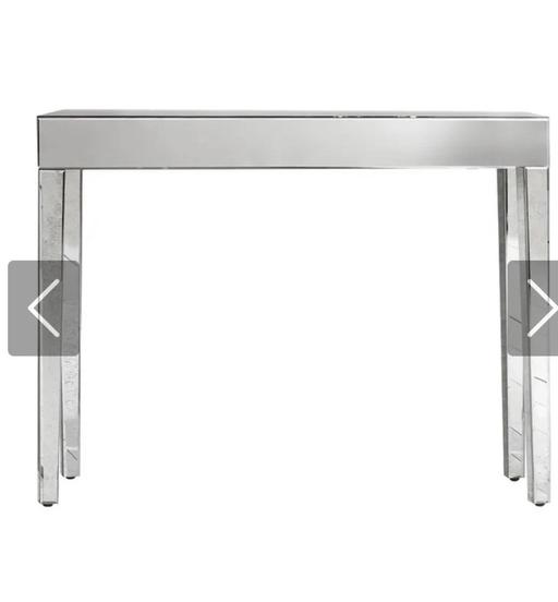  — Mirror console table