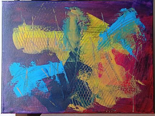  — Original Abstract Painting on Canvas