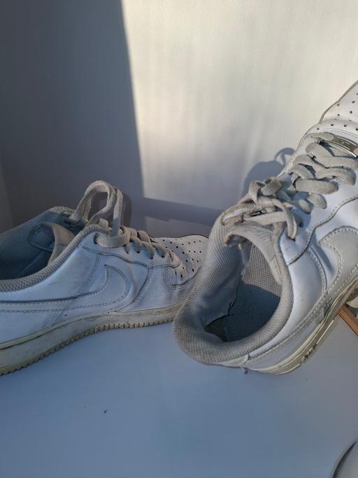  — worn dirty trainers.... 😋