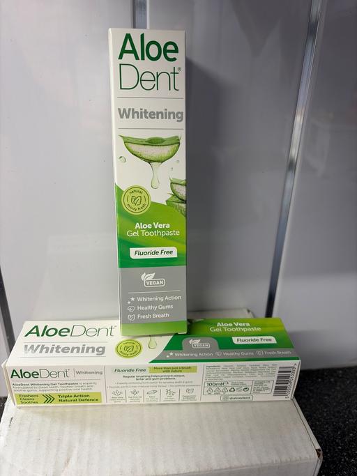  — Aloe dent gel toothpaste