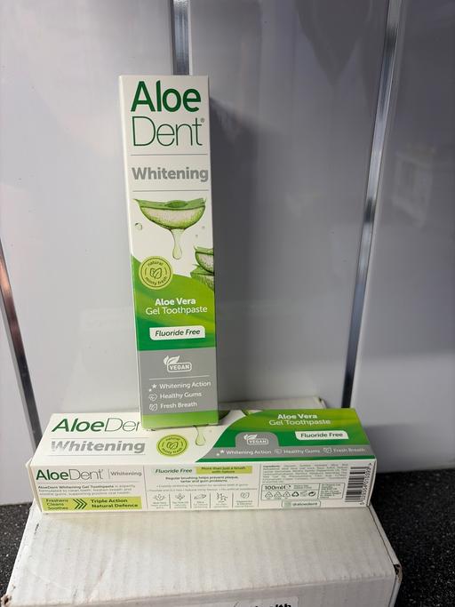 — X2 Aloedent whitening gel toothpaste