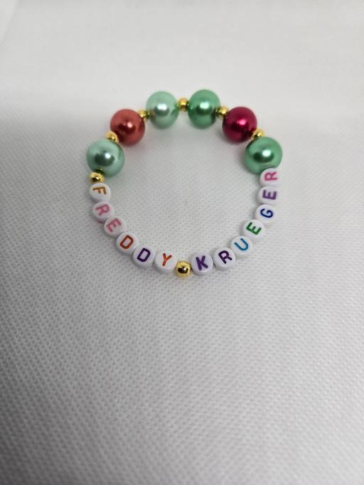  — Freddy Krueger Beaded Bracelet