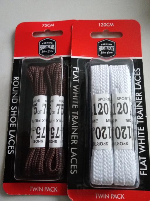  — 2 brand new SHOE LACES SETS