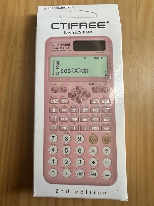  — FC-991ES Plus Pink Scientific Calculator