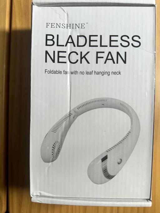  — Portable neck fan usb rechargeable