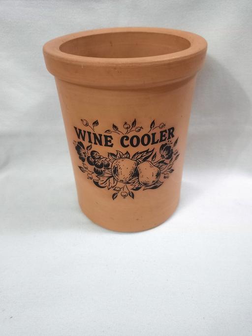  — VINTAGE TERRACOTTA WINE COOLER.
