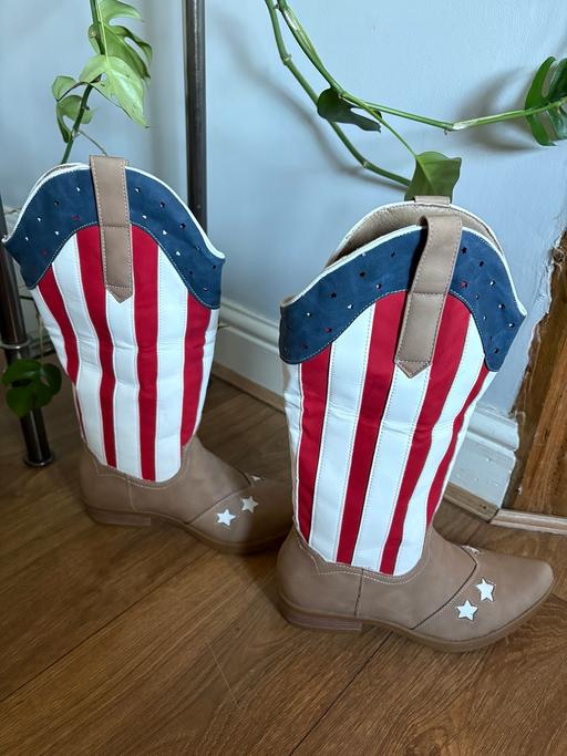  — Cow girl boots (various sizes)