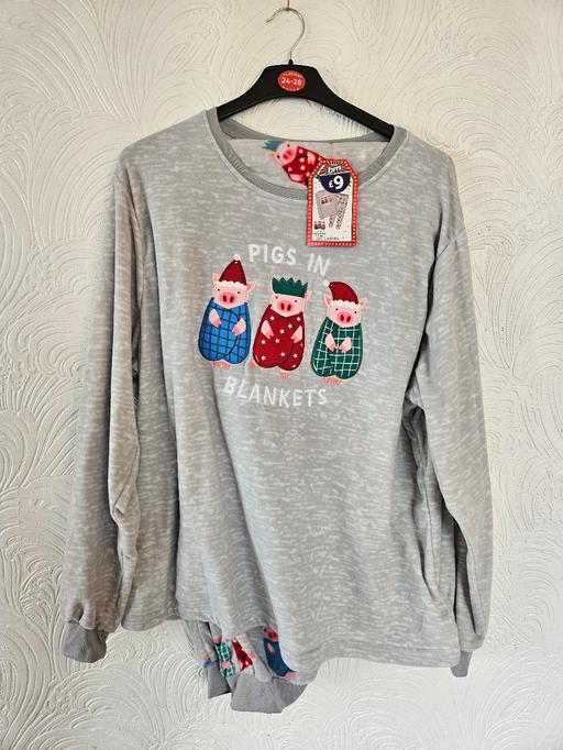  — Ladies Christmas Pyjames 24-26 BNWT