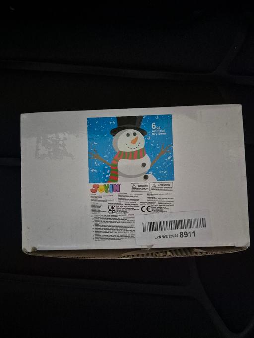  — new 6oz Artificial Dry Snow