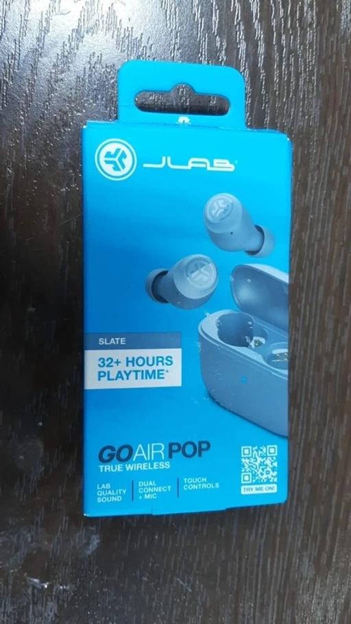  — JLab Go Air Pop True Wireless Earphones Slate