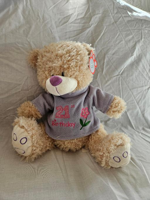  — 21st Birthday Teddy Bear