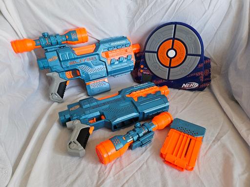  — Nerf Elite Blaster X2 and Digitial Target
