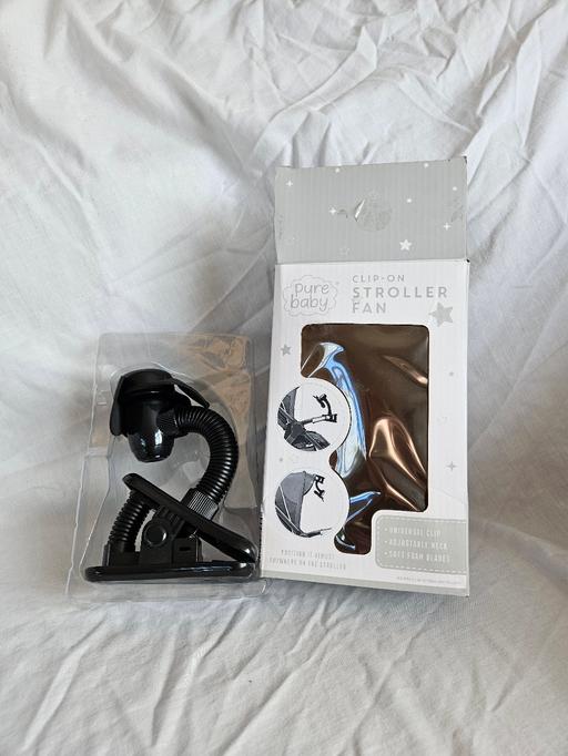  — New Clip on Stroller Fan