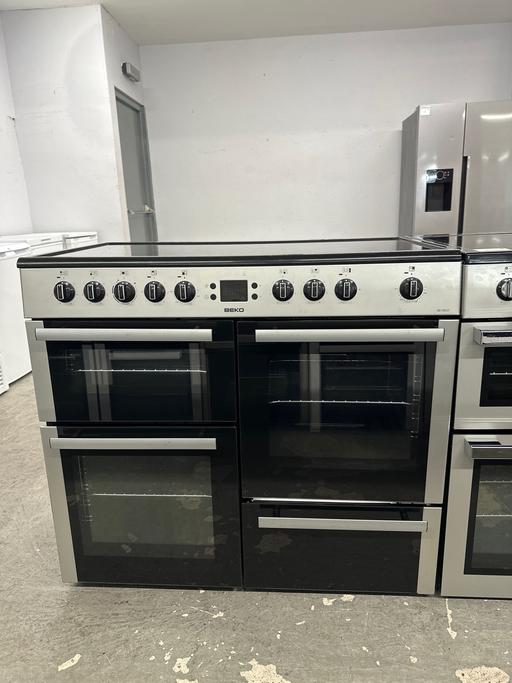  — Beko 100cm Range Ceramic Hob Electric Cooker