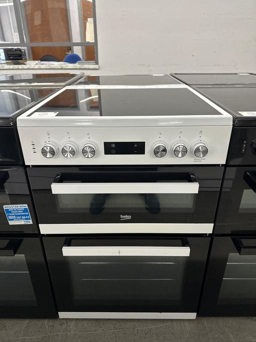  — Beko 60cm Ceramic Hob Electric Cooker
