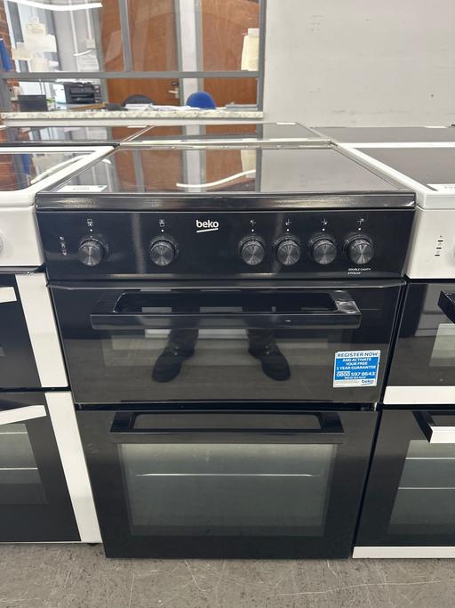  — Beko 60cm Ceramic Hob Electric Cooker