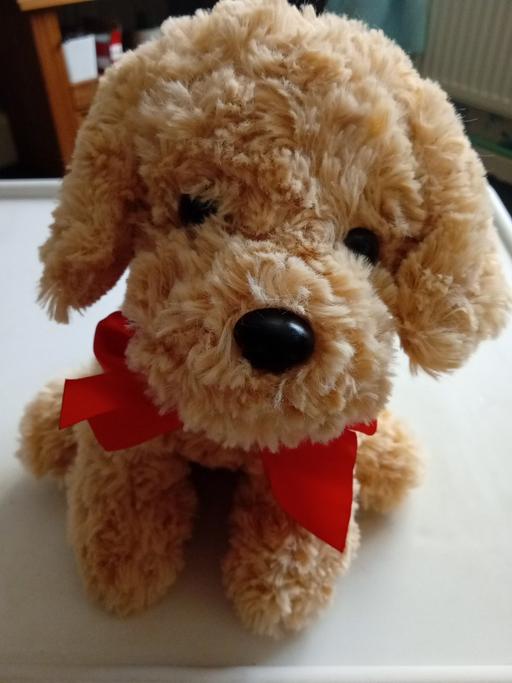  — 10" size soft toy dog