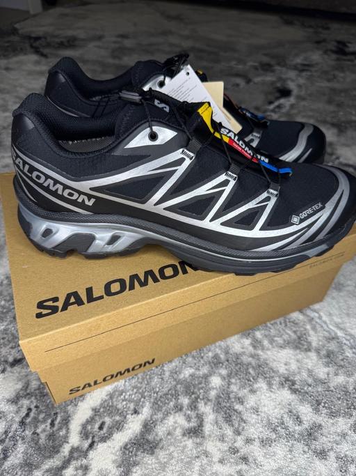  — Salomon XT-6 GTX GORE-TEX “Black/Silver”