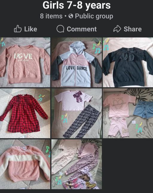  — girls 7-8 years clothes bundle river island