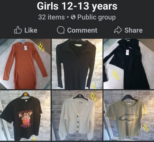  — girls 12-13 years clothes bundle 34 items