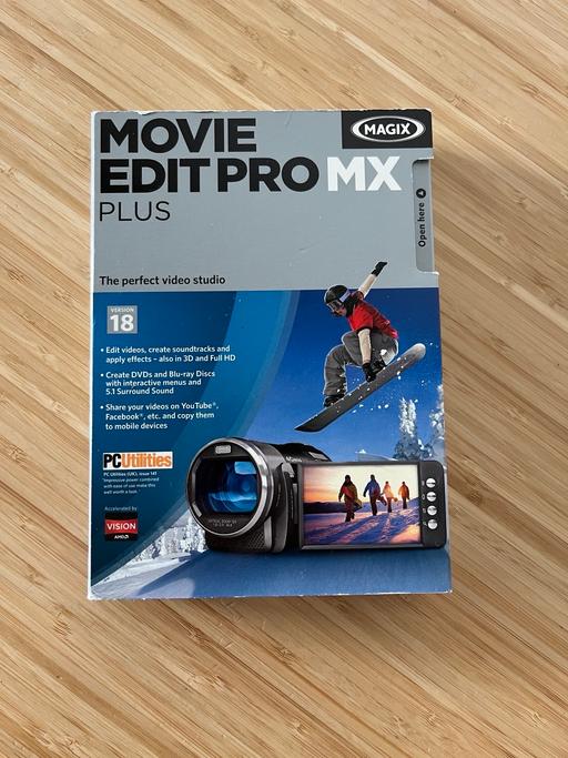  — NEW Magix Movie Edit Pro MX Plus Video Edit