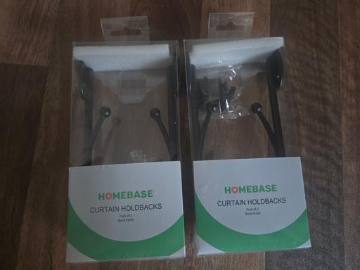  — NEW Cutain holdbacks x2 packs