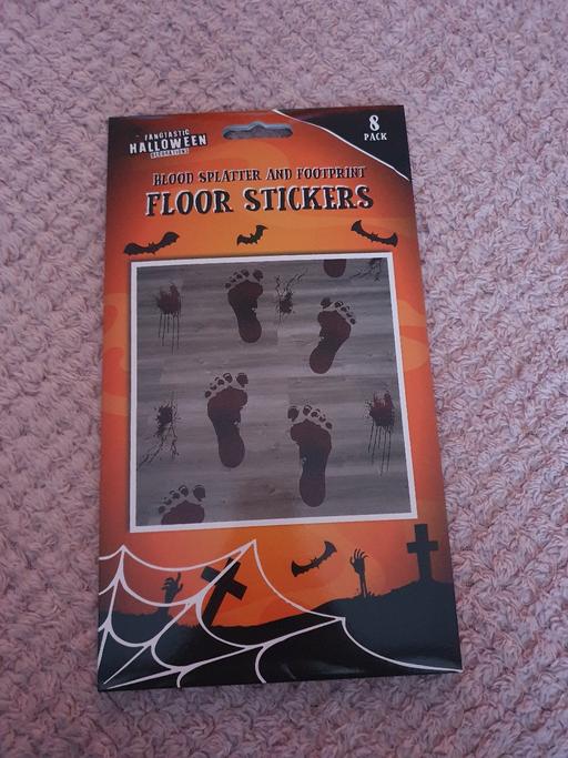  — New halloween floor stickers