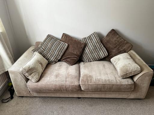  — Sofa set x 2 + footstool 