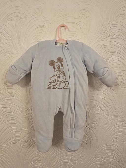  — Baby Boy Snowsuit Micky Mouse