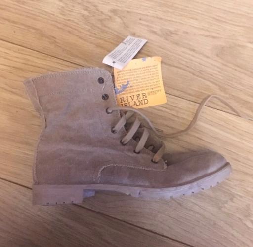  — River Island Boots Sand Size 4 Only £30